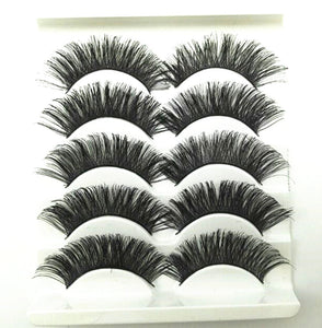 New arriving 3pair5pairs 3D synthetic eyelashes