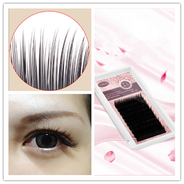 100%handmade cheap camellia eyelash extension