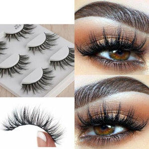 New arriving 3pair5pairs 3D synthetic eyelashes